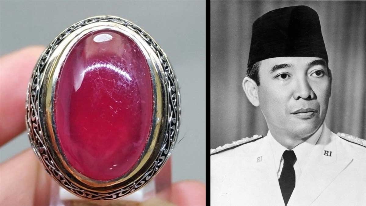 Ini Dia Batu Akik yang Sering Dipakai oleh Presiden Soekarno, Langka serta Susah Didapat