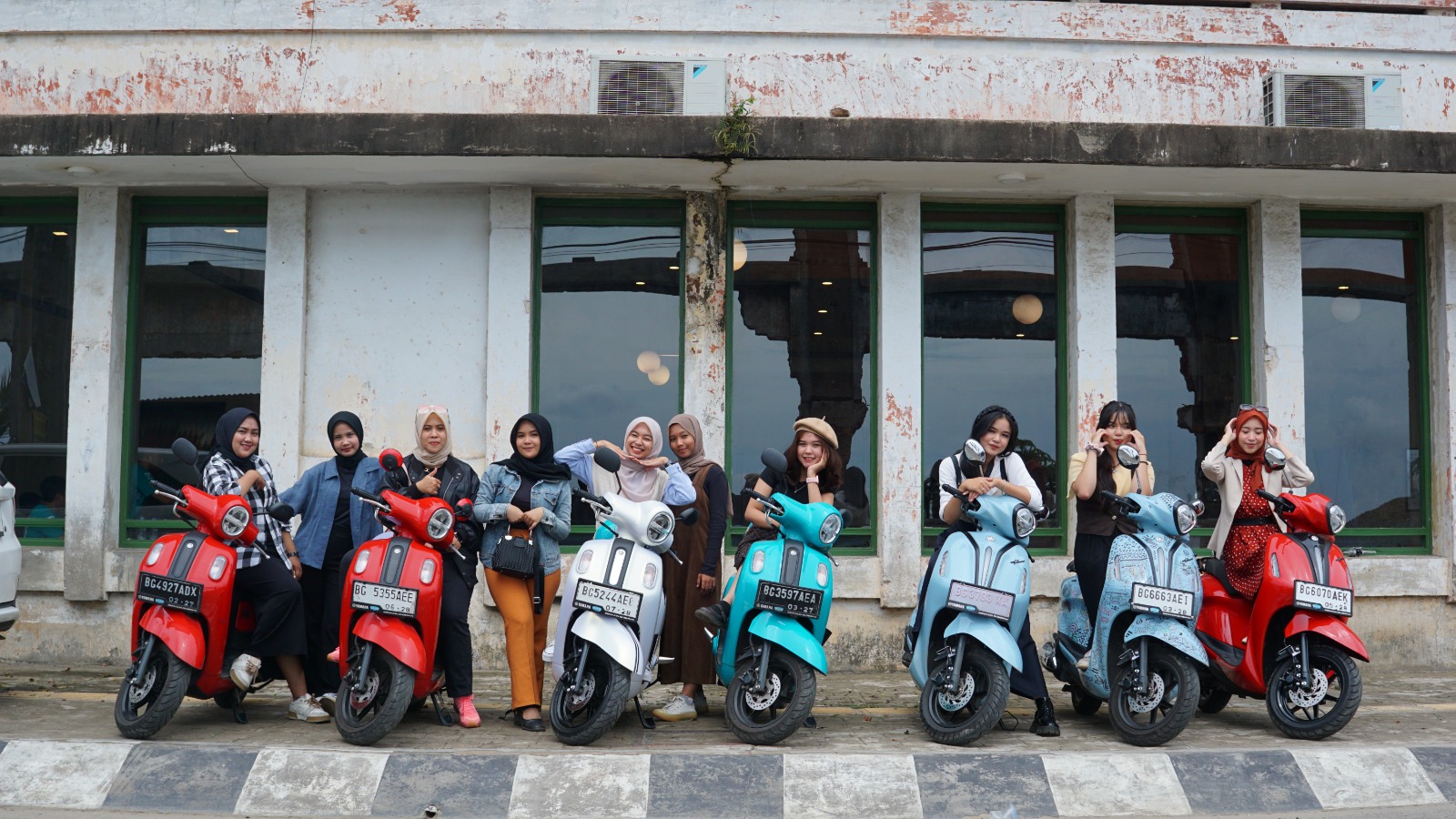 Serunya Rolling City Pakai Fazzio dan Grand Filano di Yamaha Classy Days Out