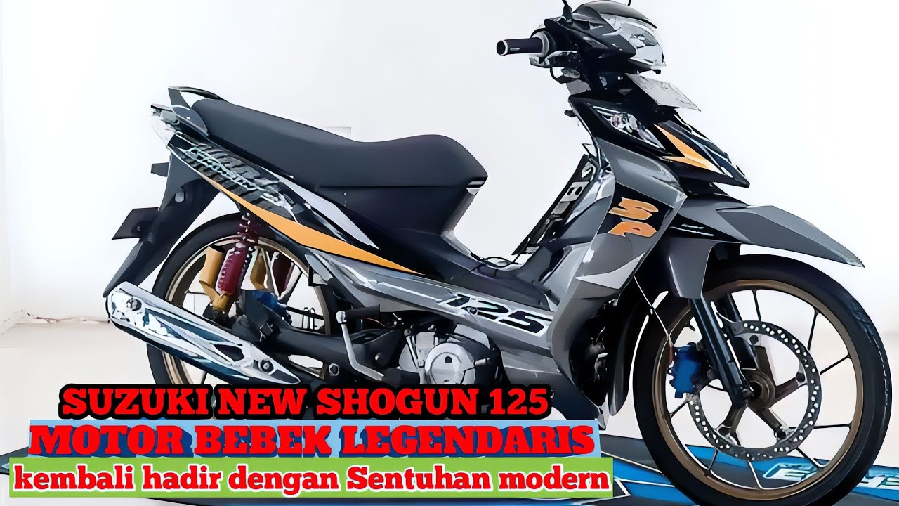 Suzuki Shogun 125, Legenda Motor Bebek Punya Spek Terbaru di Tahun 2024