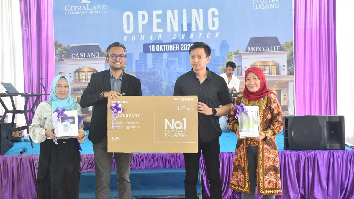 CitraLand Palembang Luncurkan Dua Tipe Rumah Baru, Tawarkan Kenyamanan dan Gaya Hidup Modern