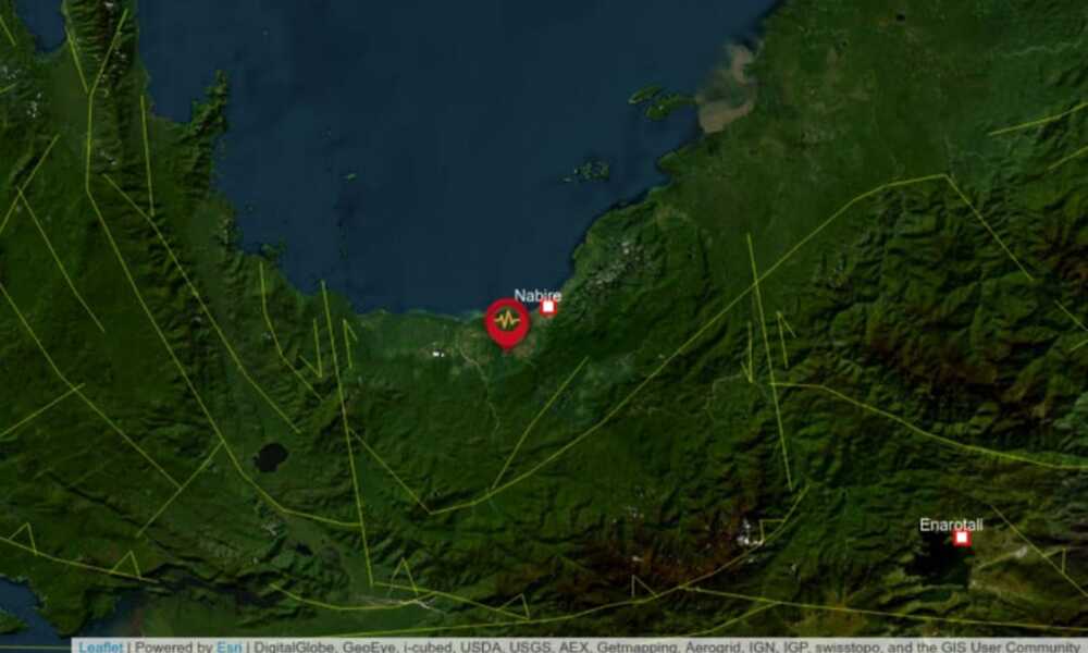 Update BMKG, Pagi Ini Gempa 4.0 M Guncang Nabire Papua Tengah, Tak Berpotensi Tsunami