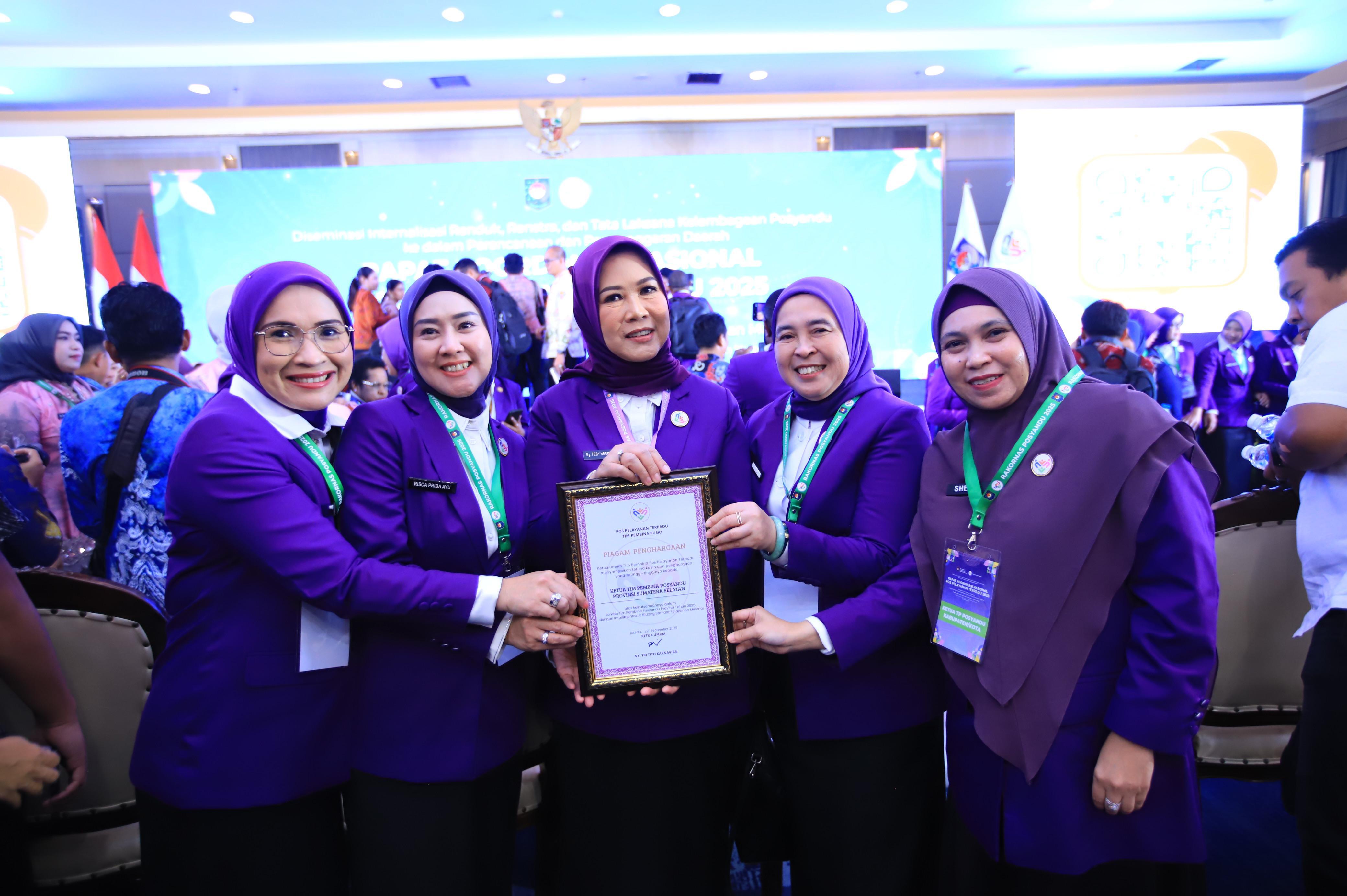 TP PKK Sumsel Siap Perkuat Peran Posyandu Melayani Masyarakat, dari Desa untuk Indonesia Emas