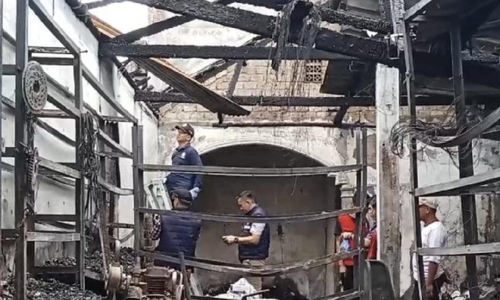 NAHAS! Bangkel-Konter HP Terbakar Hebat di Palembang, 3 Orang Dilaporkan Hangus Terbakar 