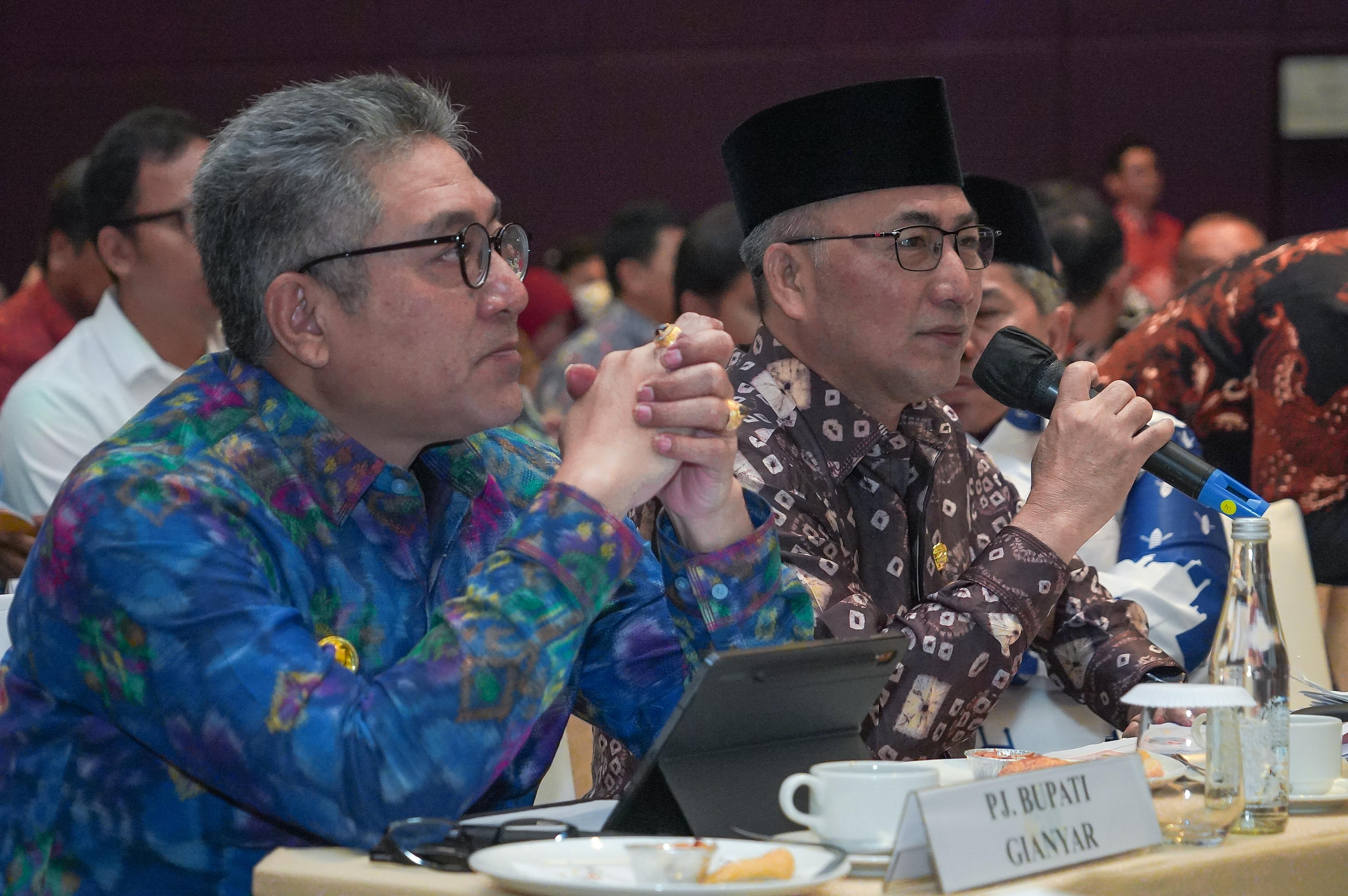 Rapat Lintas Sektor dengan Kementerian ATR/BPN, Pj Bupati Muba Paparkan 3 Sub Wilayah Perencanaan Ini