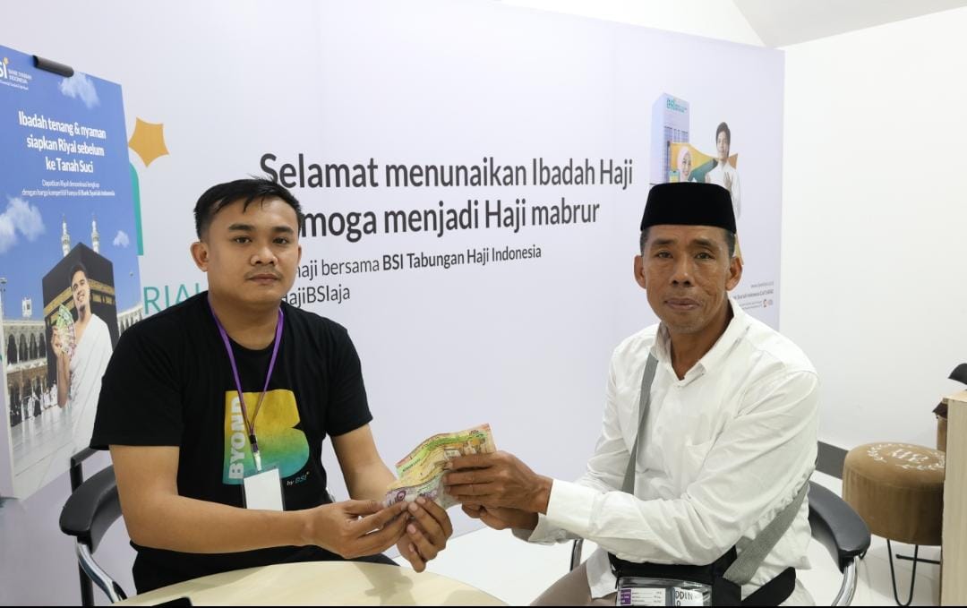 BSI Hadirkan Kemudahan Penukaran Riyal di 18 Embarkasi Haji, Siap Dukung Jamaah Haji 2025