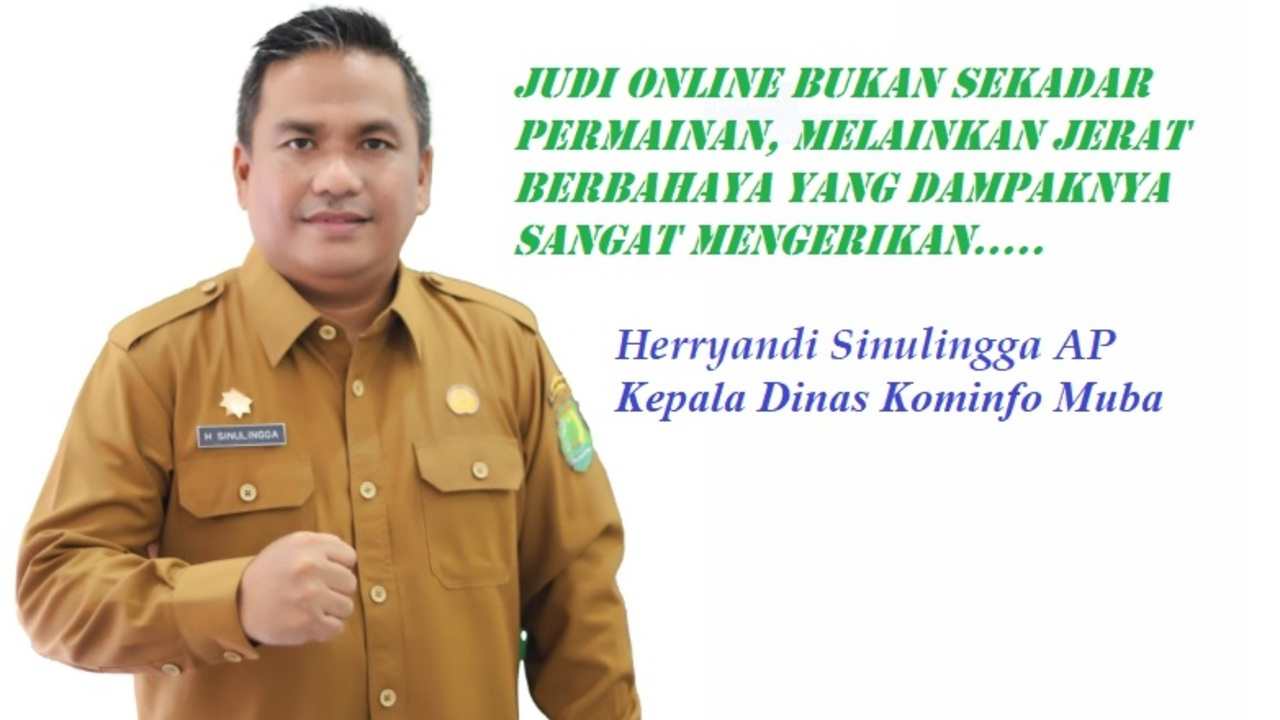 Stop Judi Online! Lindungi Masa Depan, Wujudkan Masyarakat Muba yang Sejahtera