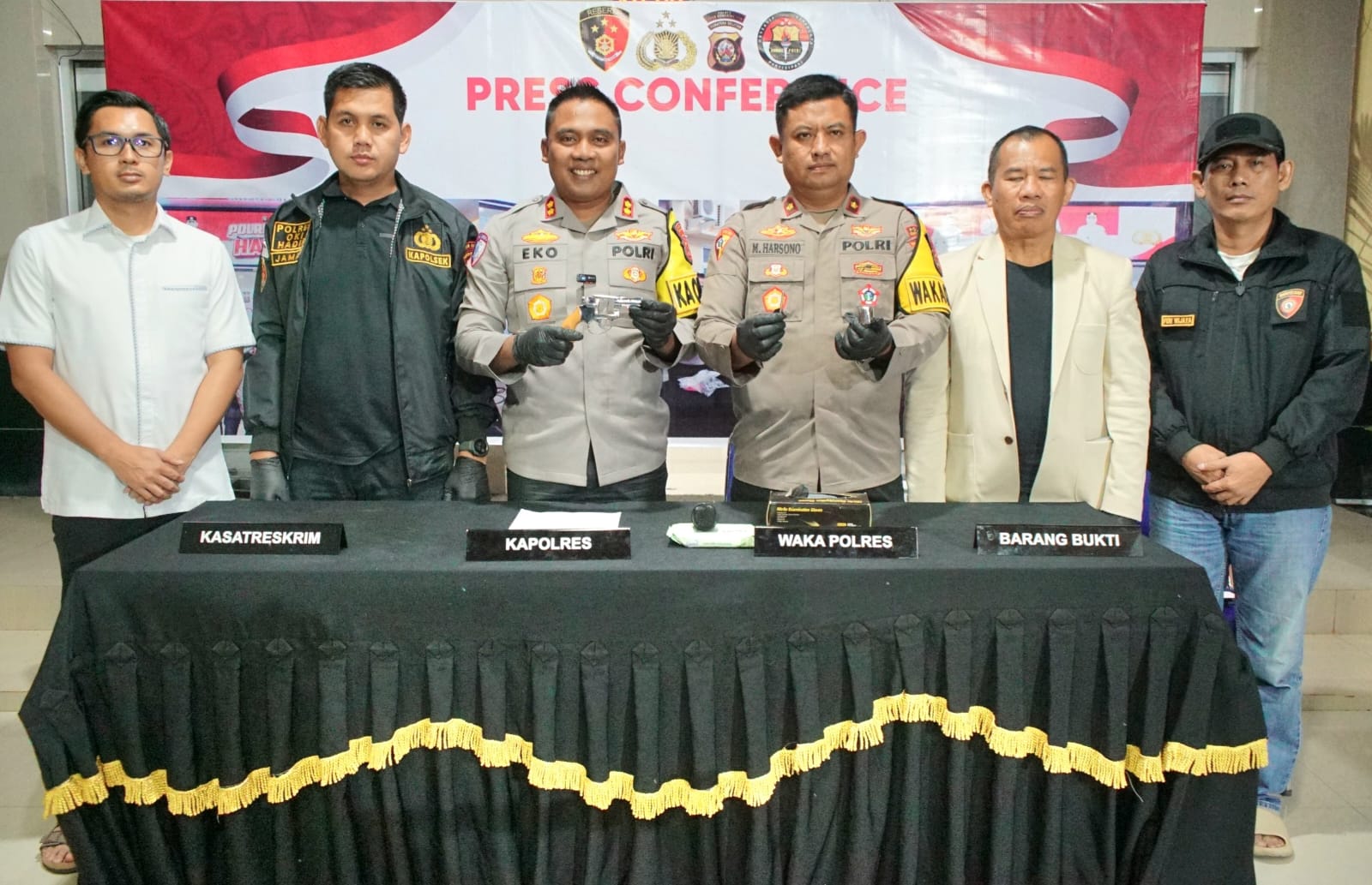 SIGAP! Polres OKI Ungkap Kasus Penembakan di Pulau Beruang dalam Hitungan Jam