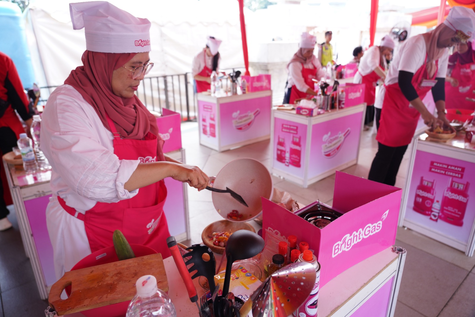 30 Peserta Terpilih Asal Palembang Ikut Bright Gas Cooking Competition 2024
