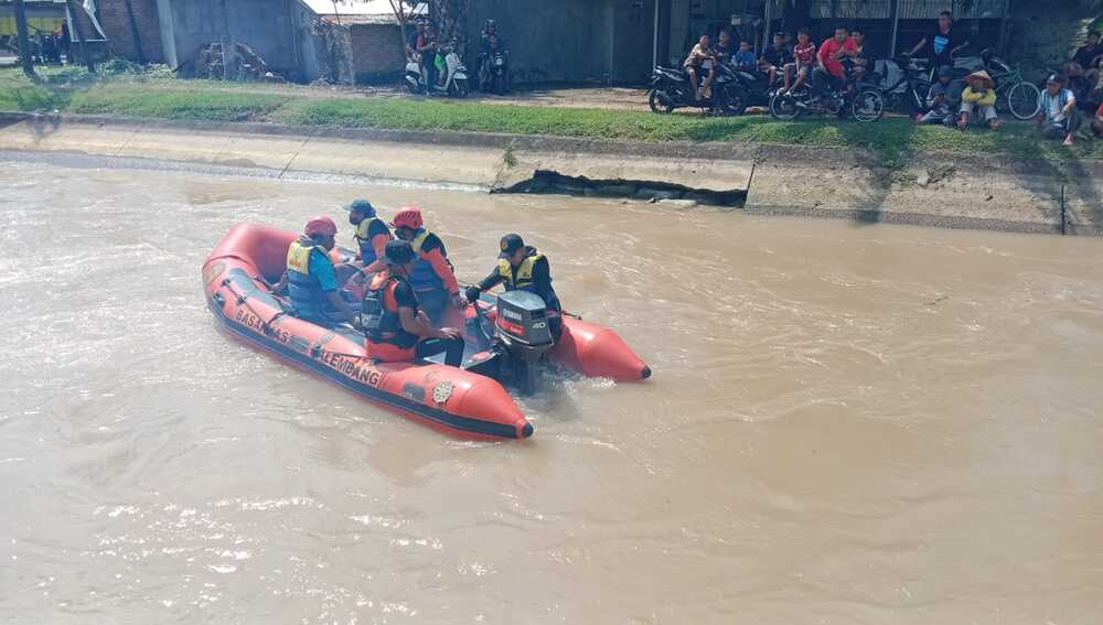 Bocah Ini Hilang di Sungai BK 16, Basarnas Terjunkan Tim Rescue