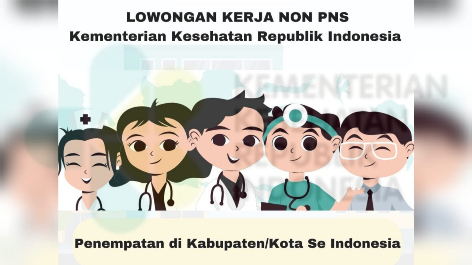 Kementerian Kesehatan (Kemenkes) Buka Lowongan Kerja Non PNS Tenaga Konsil Tahun 2024, Begini Cara Lamarnya!