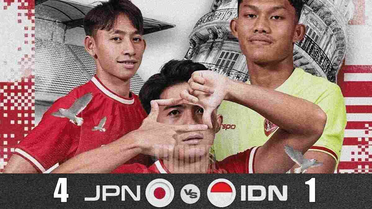 Hasil Pertandingan Toulon Cup 2024 Timnas Indonesia U20 Vs Jepang