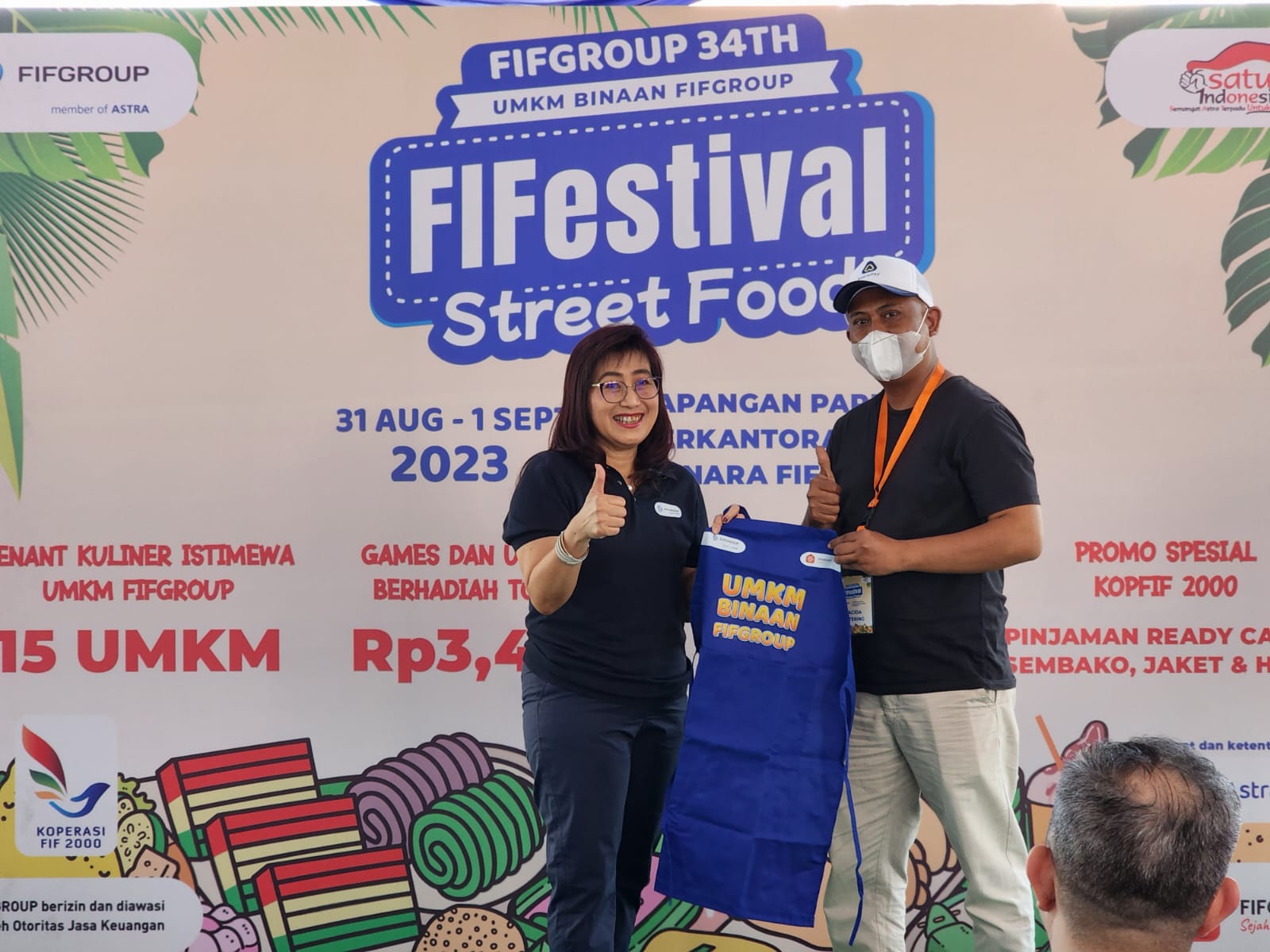 FIFGROUP Menggelar FIFestival Street Food 2023, Mempersembahkan Kelezatan Kuliner Nusantara dari UMKM Binaan