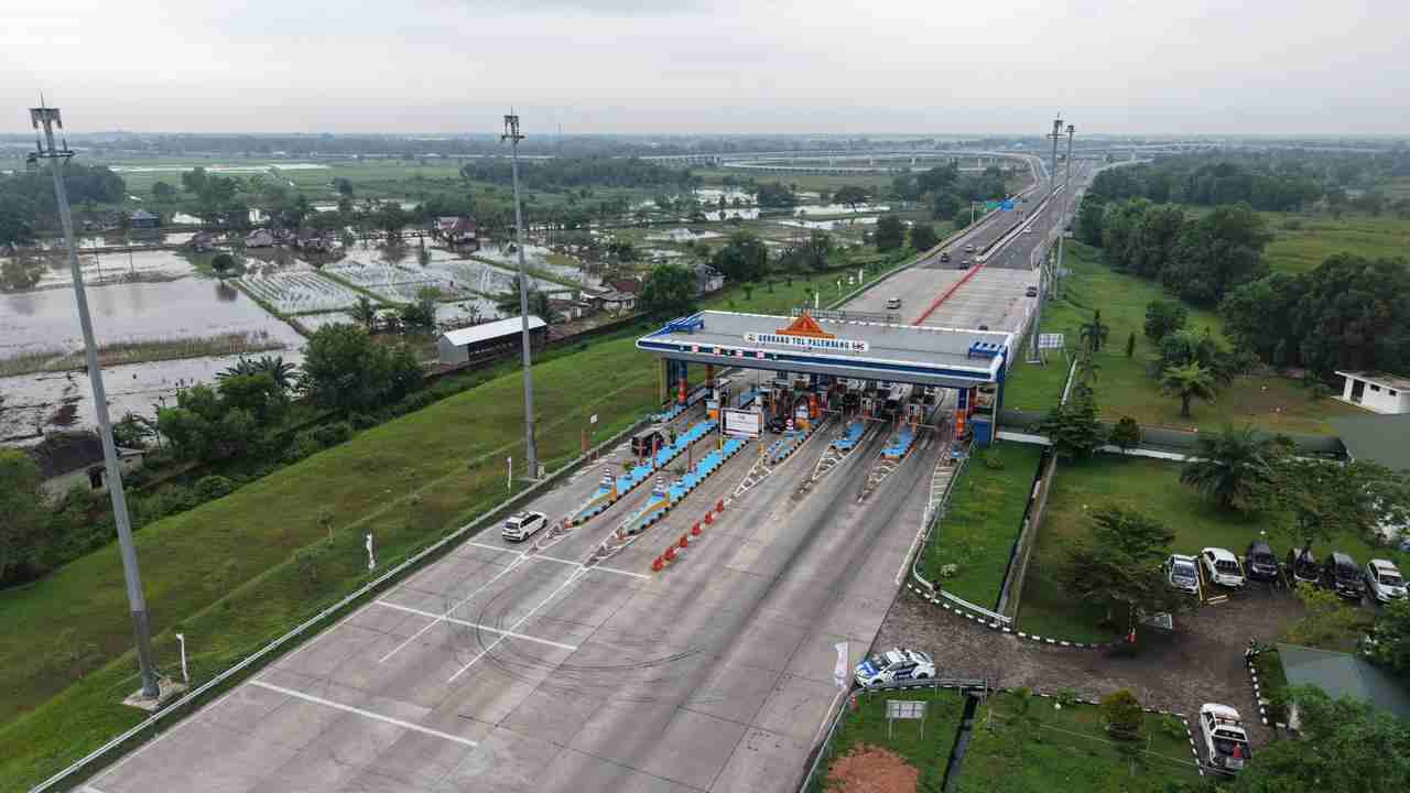Jelang Nataru 2025/2026, Volume Kendaraan di Tol Trans Sumatera Mulai Melonjak