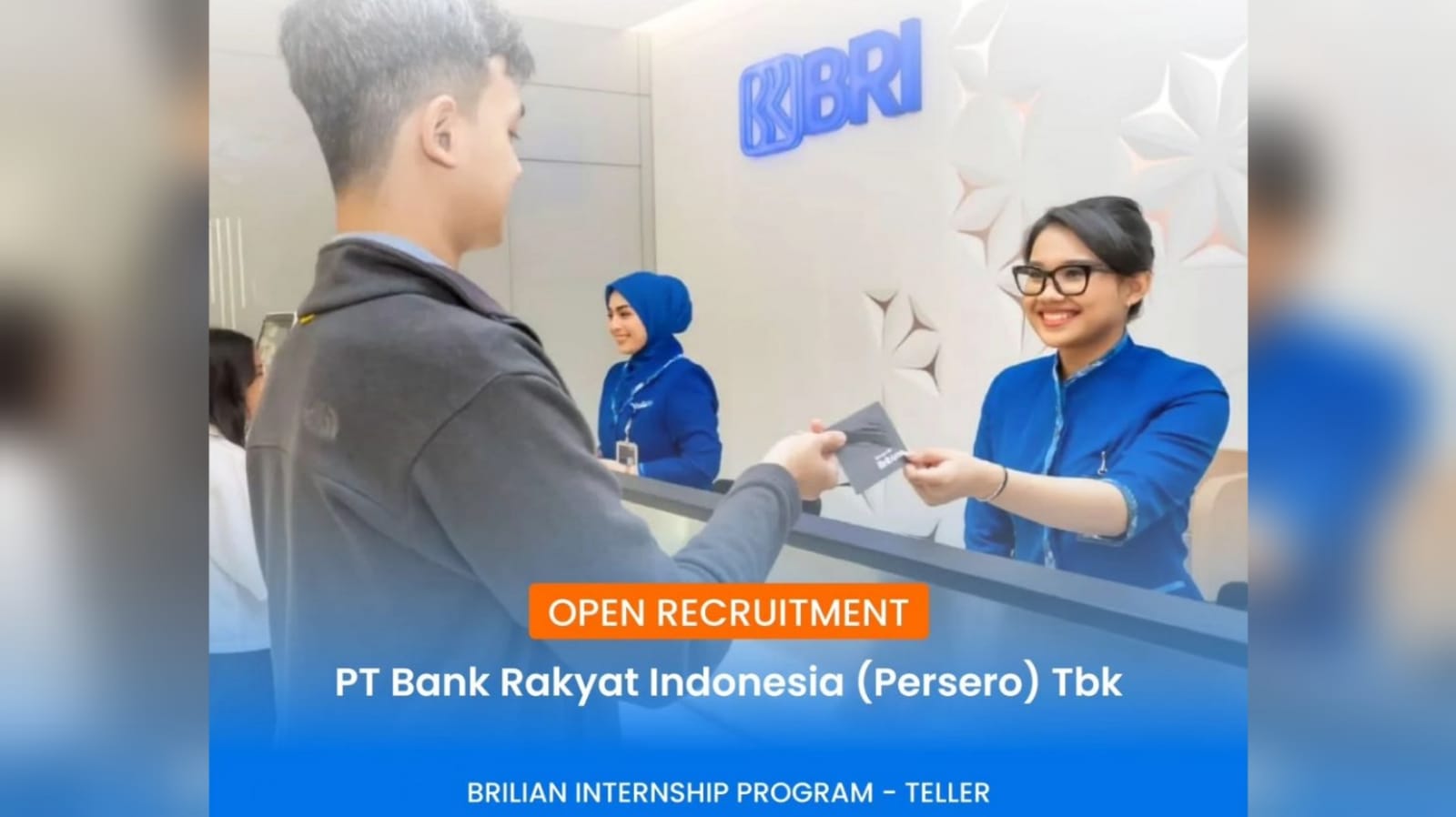 Lowongan Kerja BUMN PT Bank Rakyat Indonesia (Persero) Tbk Fresh Graduate Lulusan SMA SMK