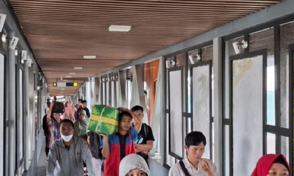 TERBARU! Pemudik Masih Padati Pelabuhan Bakauheni, Kebanyakan Kembali Ke Jawa