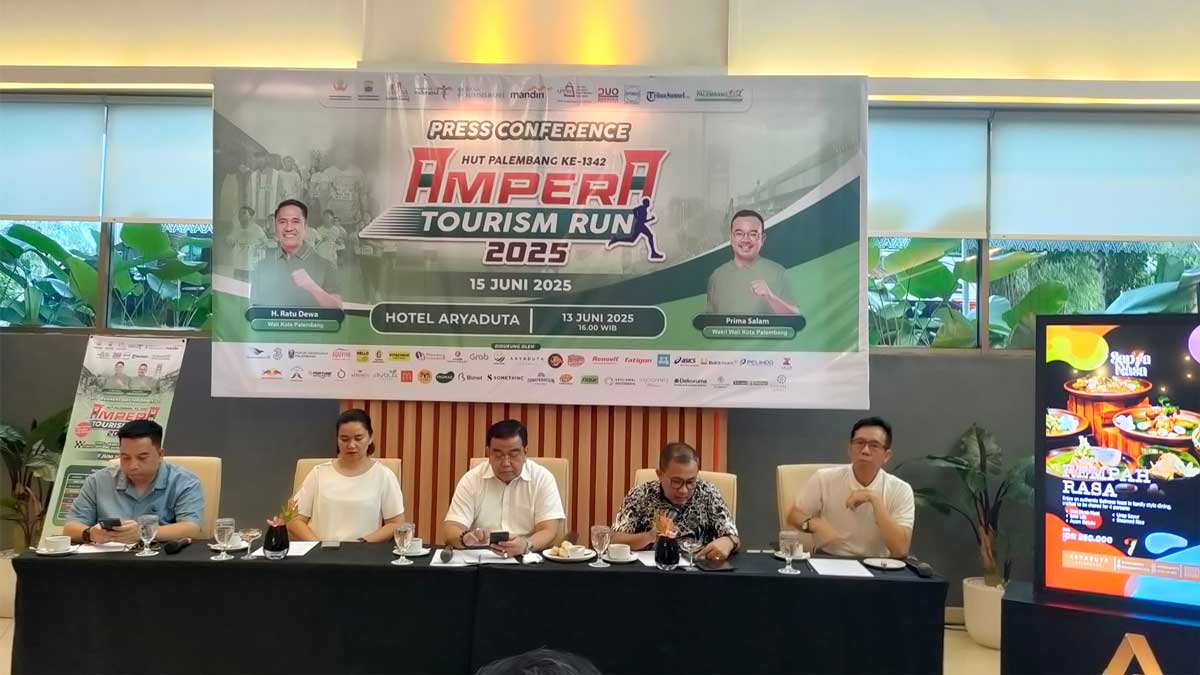 Ampera Tourism Run 2025, Strategi Pemkot Palembang Dongkrak Wisatawan