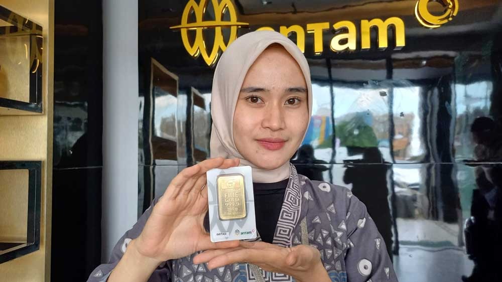 Turun Tipis, Harga Emas Antam di Palembang Hari Ini Tembus Rp1.336.000 per Gram, di Pegadaian Berapa?