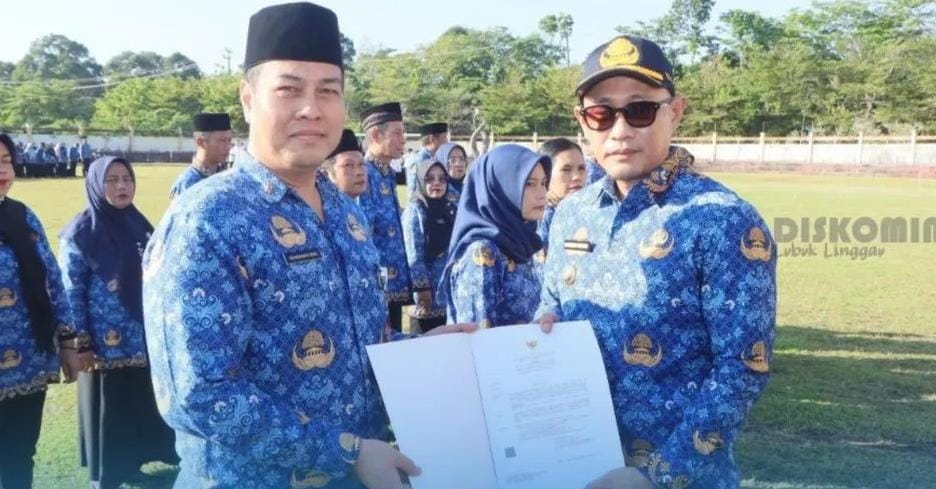 Wako H Rachmat Hidayat Pimpin Apel Bulanan di Lingkungan Pemkot Lubuk Linggau