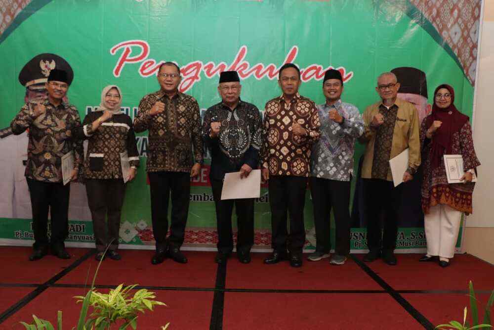 MPK Kabupaten Muba Periode 2023-2024 Resmi Dikukuhkan, Pj Sekda Harapkan Ini