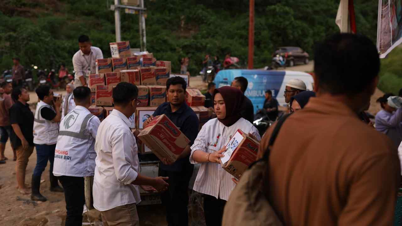 Percepat Pemulihan Bencana Sumatra, BRI Terus Salurkan Bantuan di Lebih dari 40 Lokasi