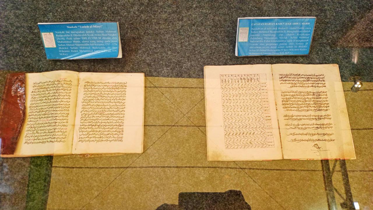  Dua Manuskrip Kuno Milik Kesultanan Palembang Darussalam Tampil di Festival Literasi se- Sumsel 2022