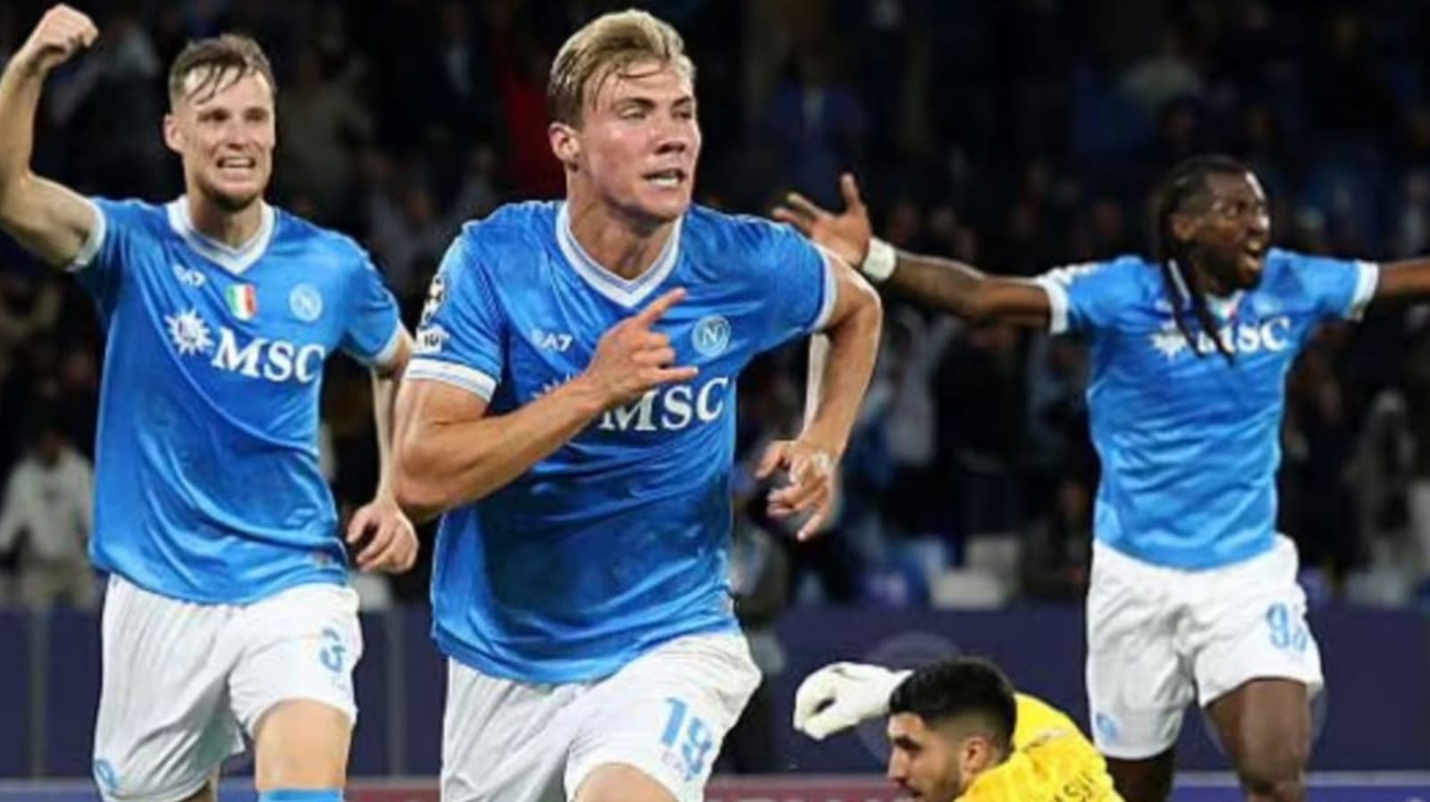 Napoli 2-1 Sporting CP: Pemain Buangan United Cetak Dua Gol Membawa Pasukan Antonio Conte Menang di Eropa