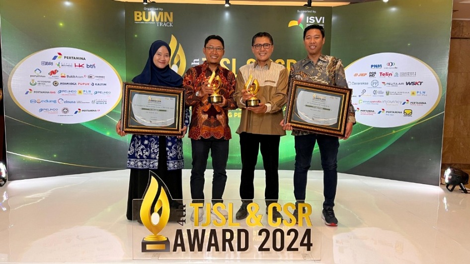 PHE NSO dan PEP Lirik Field Raih Penghargaan Gold dalam Ajang TJSL dan CSR Award 2024