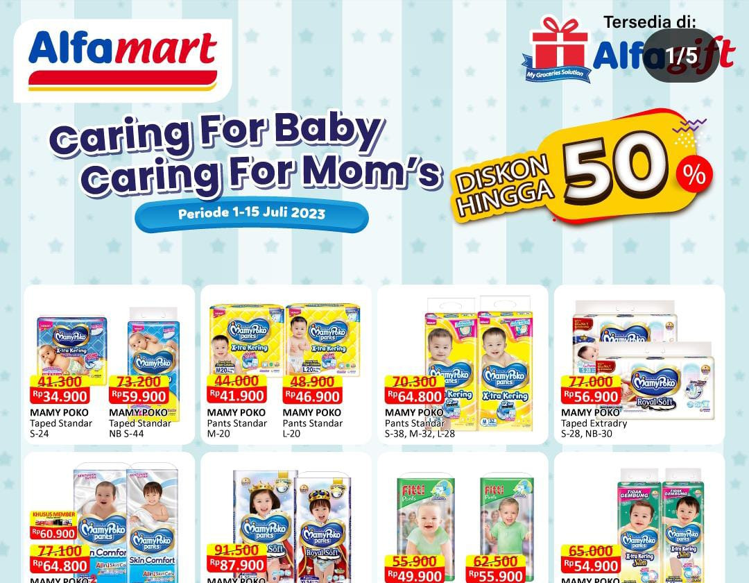 KATALOG Promo Diskon Alfamart Edisi Baby And Kids Fair Buka Hingga 15 Juli 2023