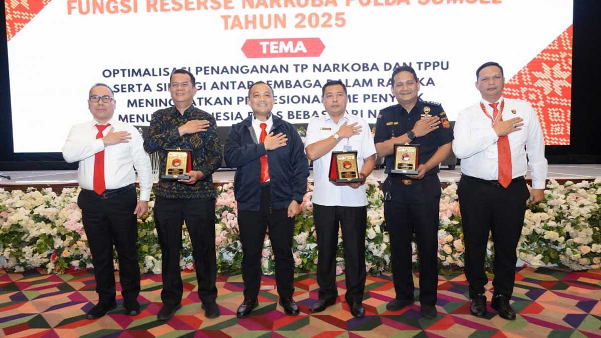 Polda Sumsel Gelar Rakernis Reserse Narkoba 2025, Fokus Perkuat Sinergi Antar Lembaga