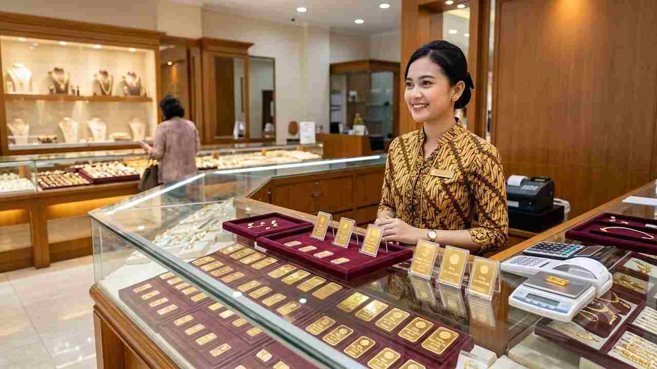 Harga Emas Pegadaian Menguat Lagi! Antam, UBS, dan Galeri24 Sama-Sama Naik Hari Ini