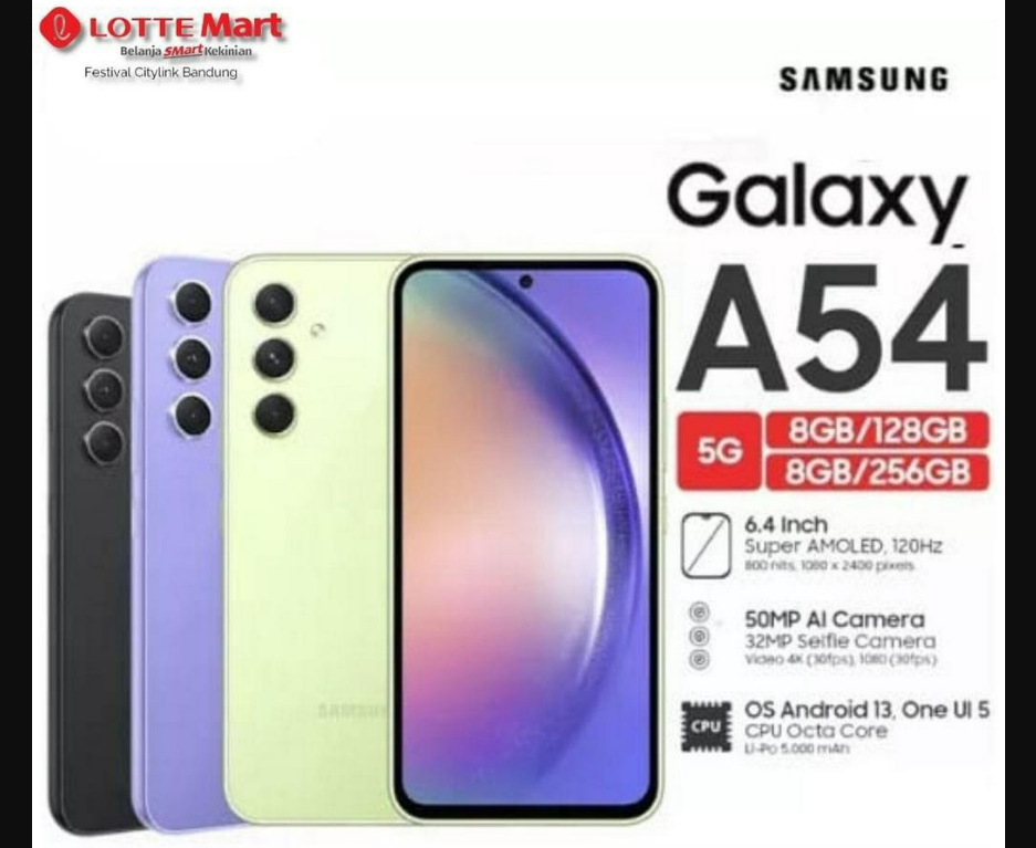 Samsung Galaxy A54 5G Emang Beda, Desain Tangguh Spesifikasi Unggulan 