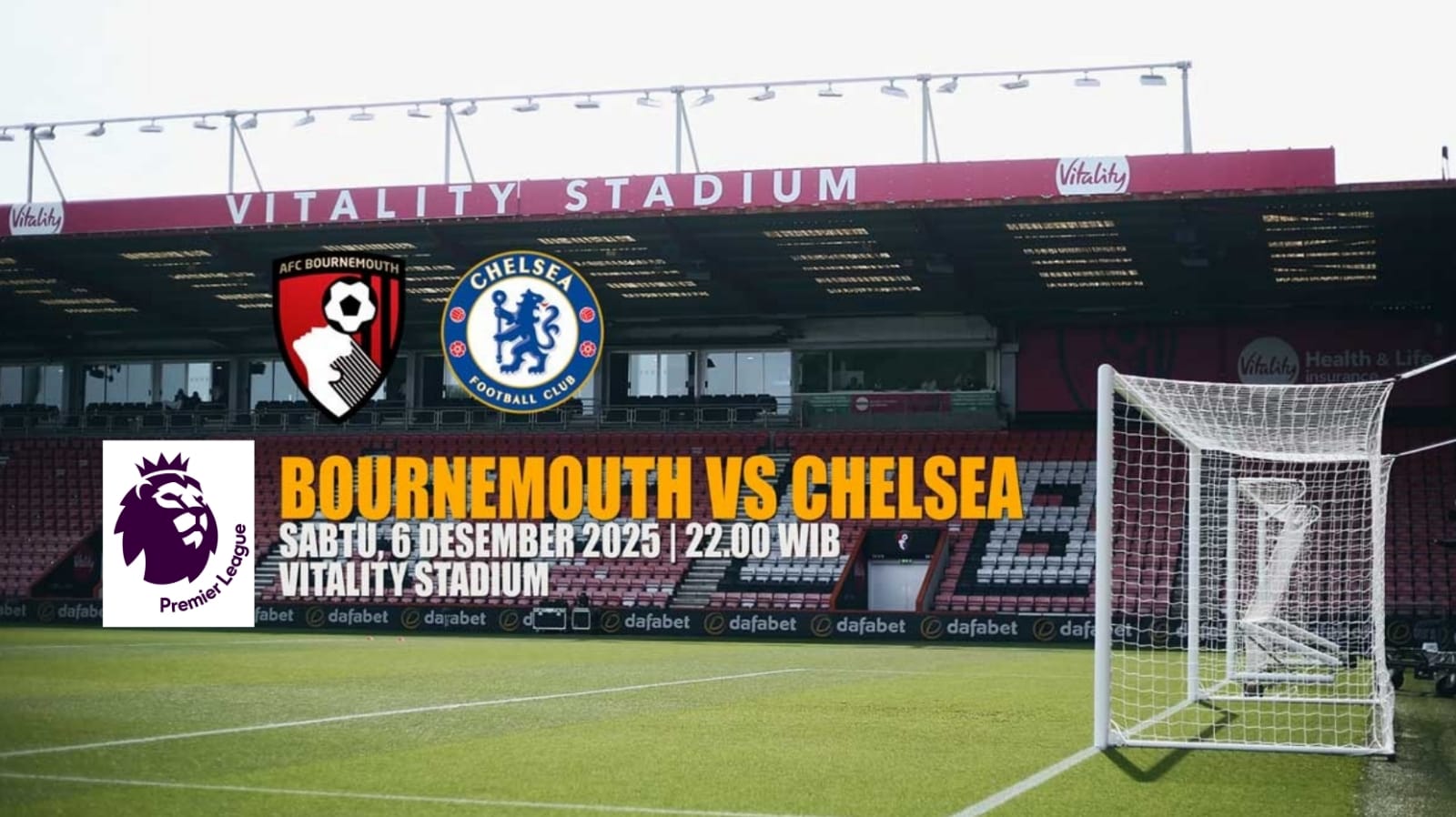 Preview Liga Primer Bournemouth vs Chelsea - Prediksi dan Susunan Pemain