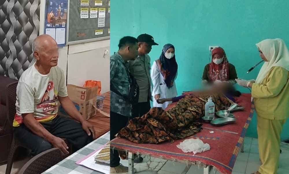 Kakek Nenek Duel di Sawah, Akhirnya Satu Mandi Darah