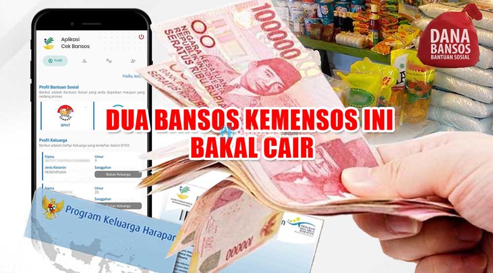 RESMI! Dua Bansos Kemensos Ini Bakal Cair, Alokasi untuk 22 Juta Penerima