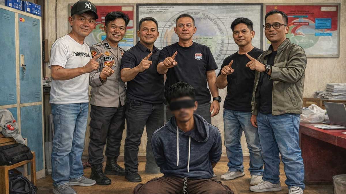 Nekat Simpan Sabu di Kotak Rokok, Pemuda di Prabumulih Terancam Puasa di Balik Jeruji Besi