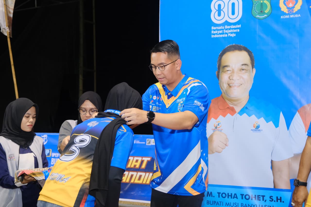 Kejurda Bupati Muba Cup Bola Voli 2025 Resmi Ditutup, Black Sumatera dan Aroma Grup Raih Gelar Juara