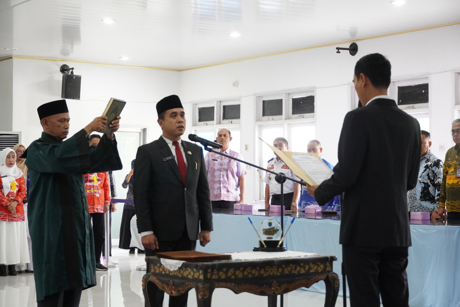 Lantik Direktur Baru RSUD Kayuagung, Bupati Muchendi Tekankan Reformasi Layanan