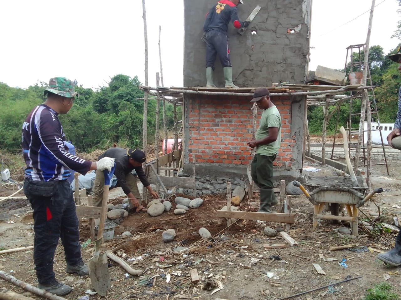 Fasum Cucian Dibangun, Topang Sanitasi Bersih dan Sehat