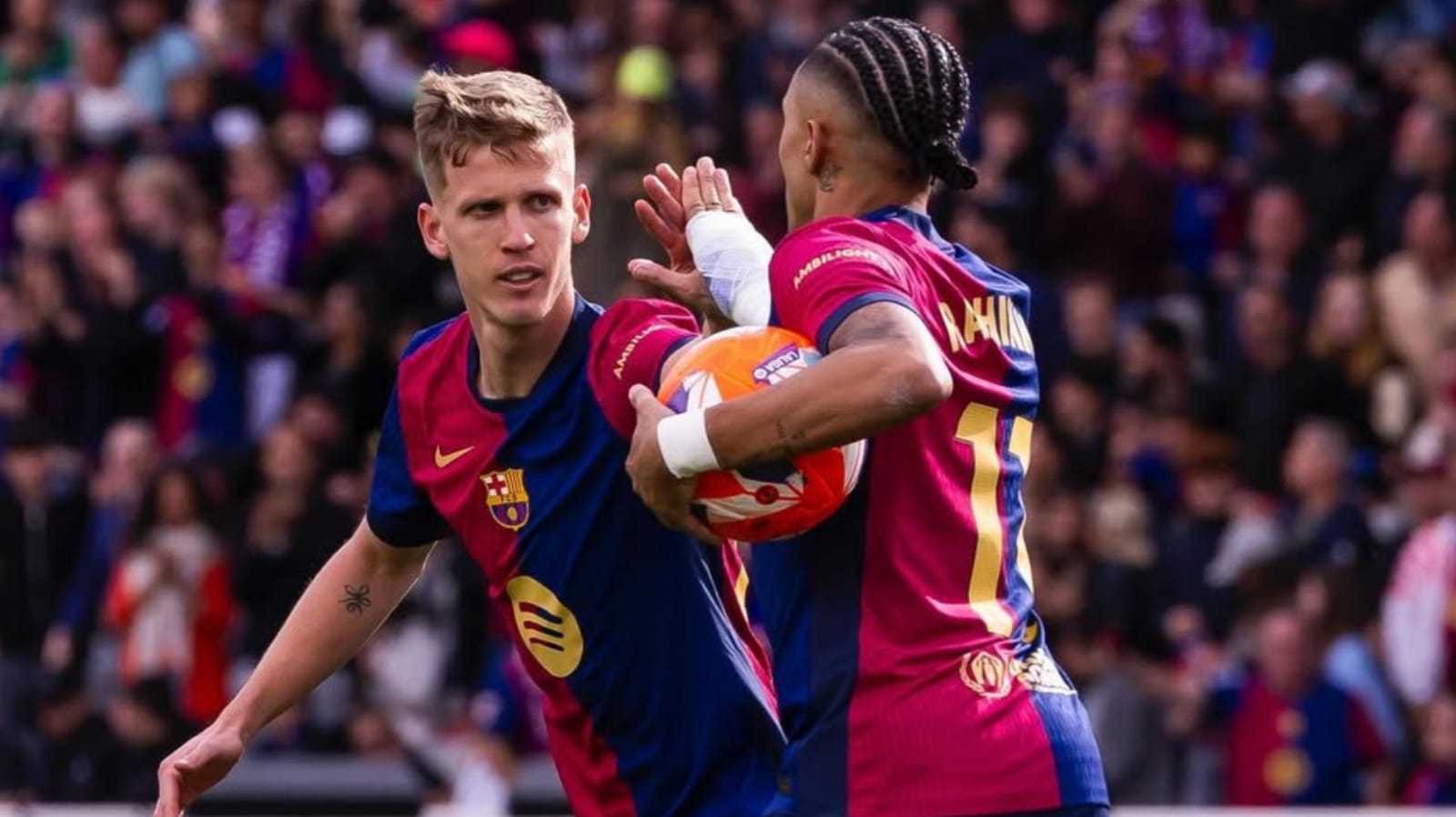 Barcelona 1-0 Mallorca: Dani Olmo Jaga Tim Asuhan Flick Tetap di Jalur Perebutan Gelar Juara La Liga