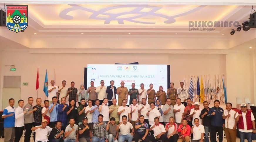 Wali Kota Lubuk Linggau Hadiri MUSORKOT KONI, Dukung Penuh Pembinaan Atlet Lokal