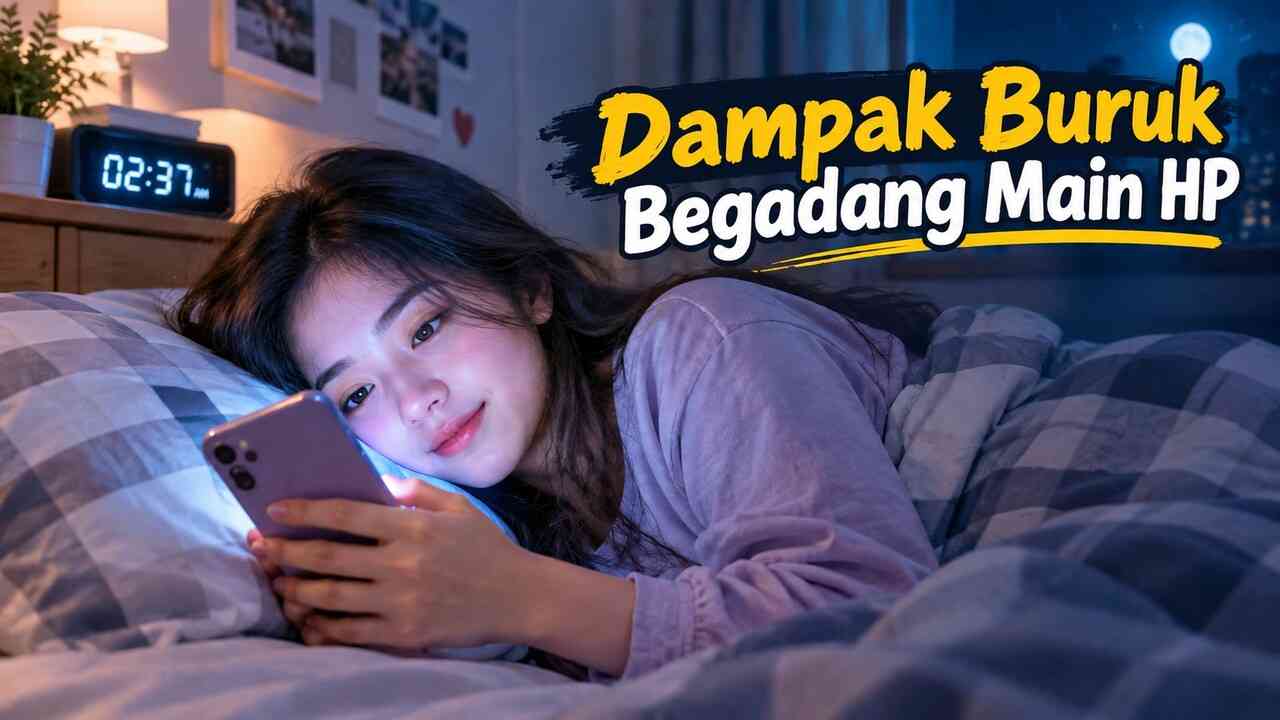 Sering Begadang Gara-gara Main HP? Waspadai Dampaknya bagi Tubuh