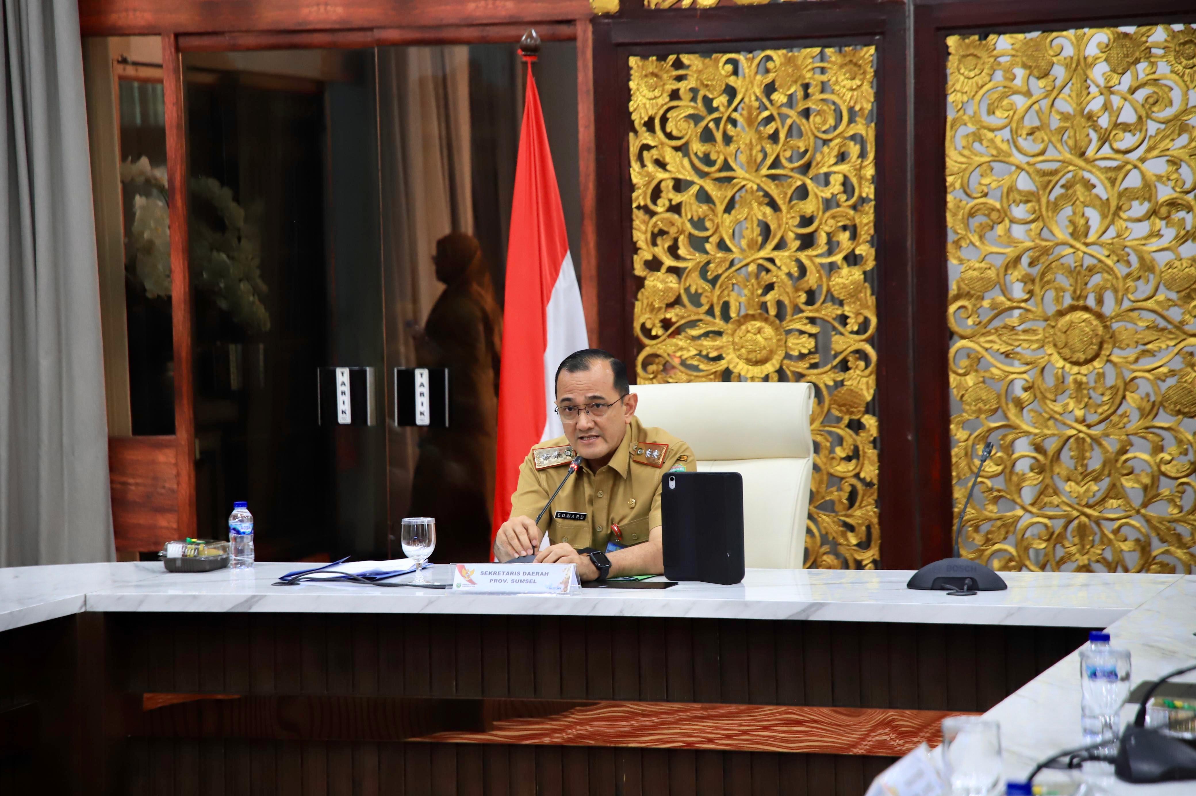 Prabowo Puji Program Pemprov Sumsel Dalam Program Pengendalian Inflansi