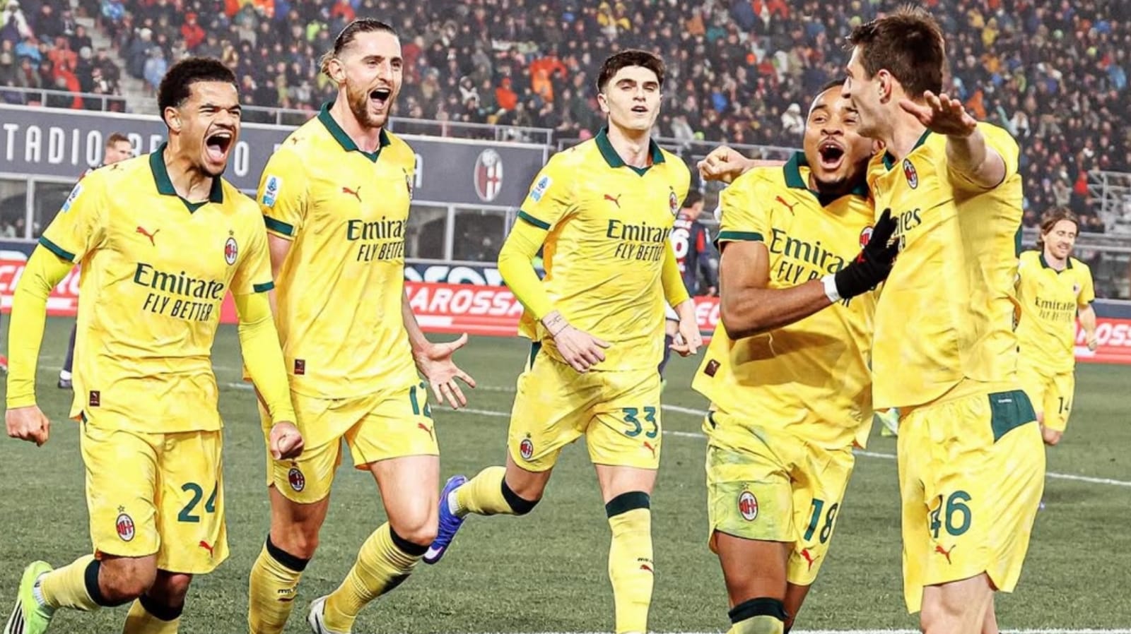 Bologna 0-3 AC Milan: Kemenangan Penting Allegri Kembali Menekan Pemimpin Klasemen