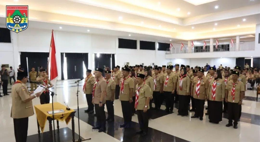 Wali Kota Lubuk Linggau Dilantik sebagai Ketua Mabicab Pramuka Lubuk Linggau