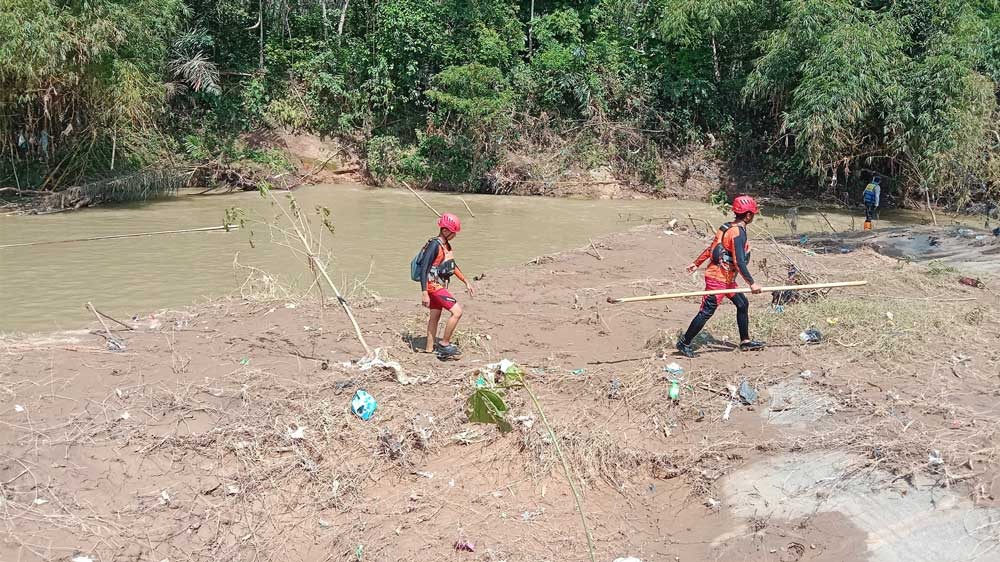 7 Hari Pencarian, Satu Korban Terseret Arus Banjir di Semidang Aji OKU Belum Ditemukan