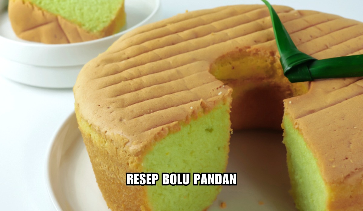 Mengembang Sempurna! Ini Dia Resep Bolu Pandan Ekonomis, Dijamin Moist Banget Bakal Ketagihan