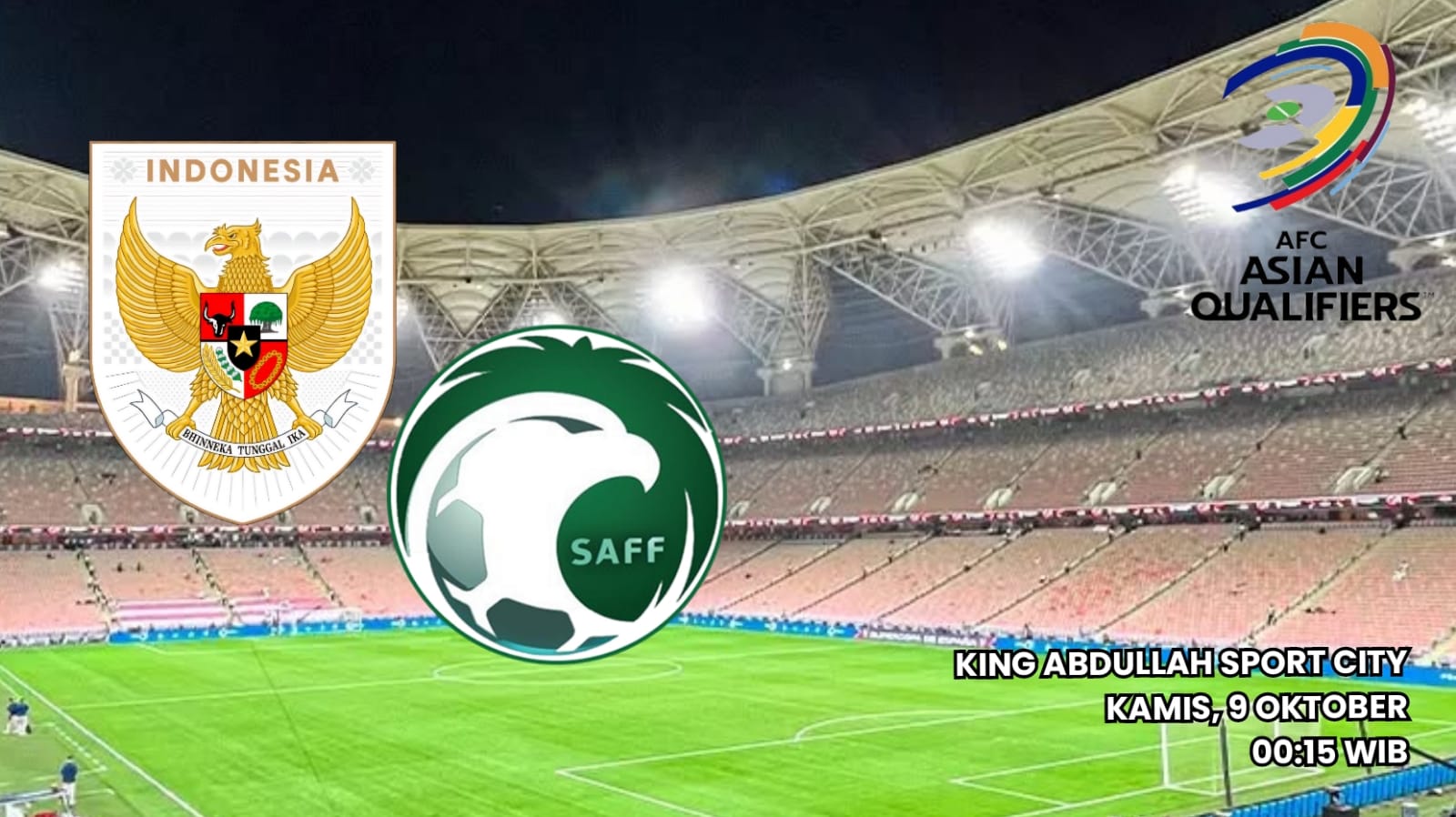 Preview Timnas Indonesia vs Arab Saudi - Prediksi dan Susunan Pemain Kualifikasi Piala Dunia 2026