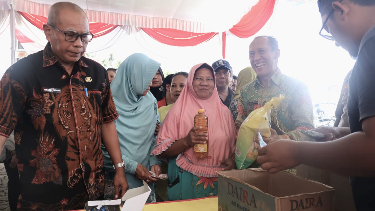 Operasi Pasar Murah Sambut HUT Muba ke-69, Harga Sembako Lebih Terjangkau