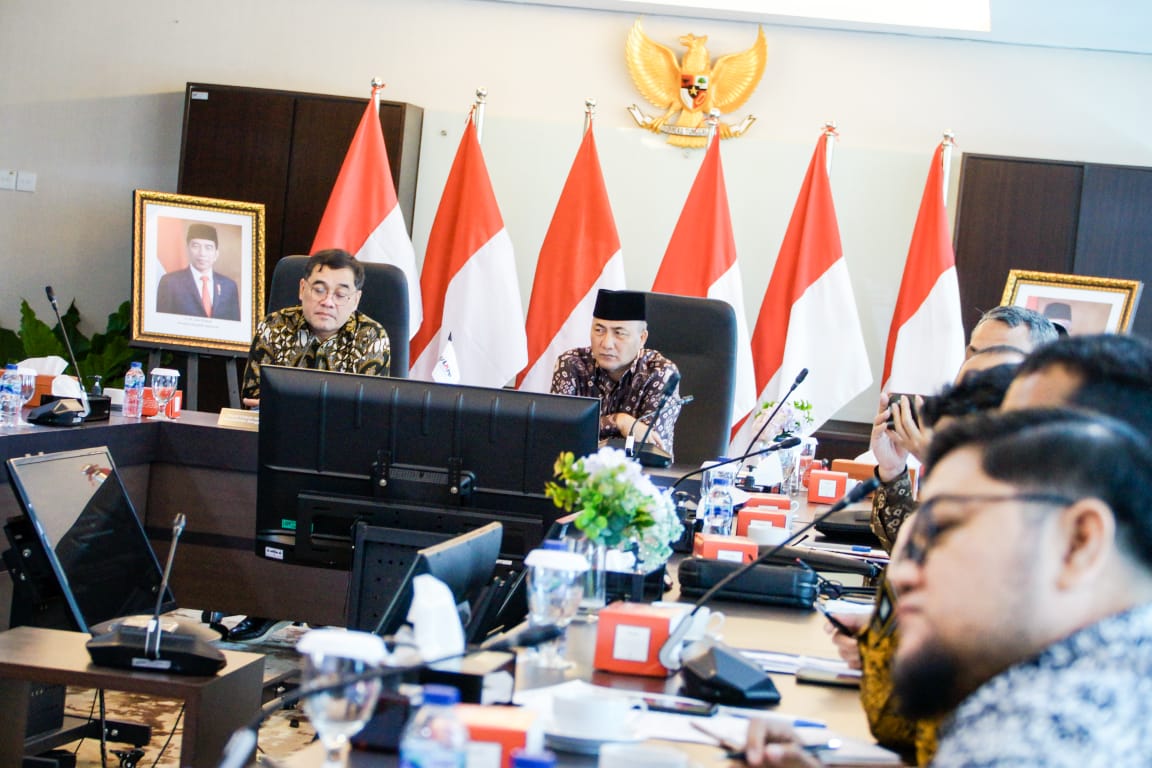 Datangi LKPP Republik Indonesia, PJ Bupati Muba Inginkan Serapan APBD 2024 Maksimal