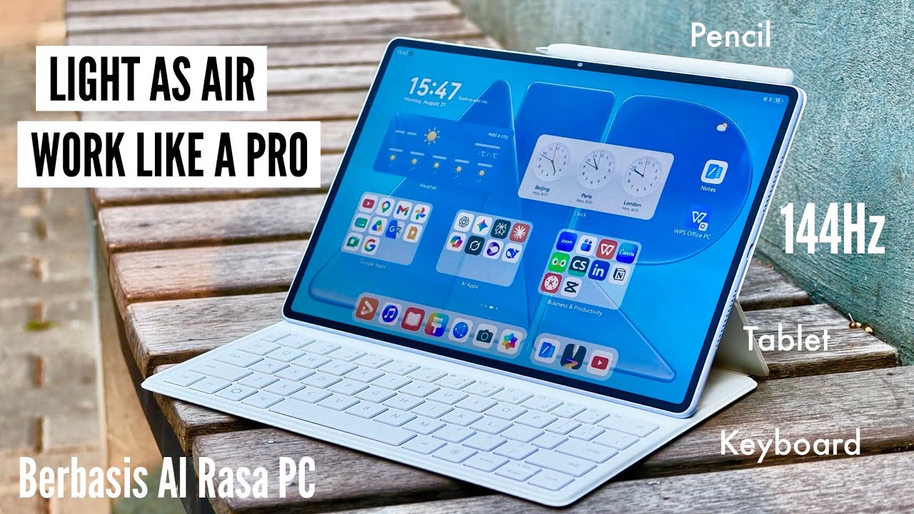 Laptop Killer Sebenarnya? Huawei MatePad Air 2026 Bawa AI Selevel PC dalam Bodi Tipis!